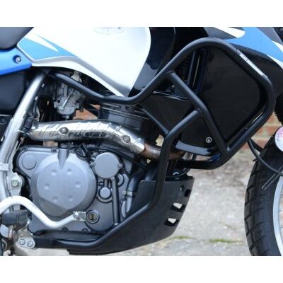 Padací rám motoru pro Kawasaki KLR650 (02-21), černý